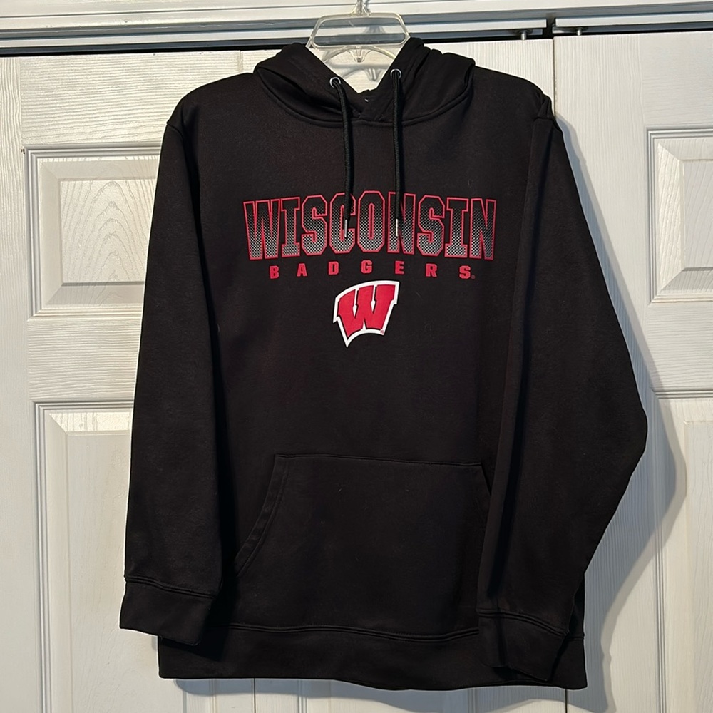 WI Badgers Hooded Sweatshirt - Size: Large
